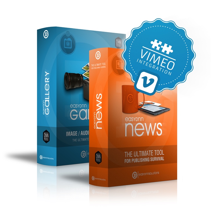 EasyDNNgallery & EasyDNNnews – upload, encode and host videos on Vimeo