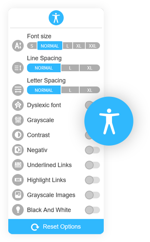 Andromeda accessibility widget screenshot