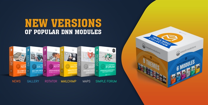 New versions of our modules (DNN 9.8 compatible)