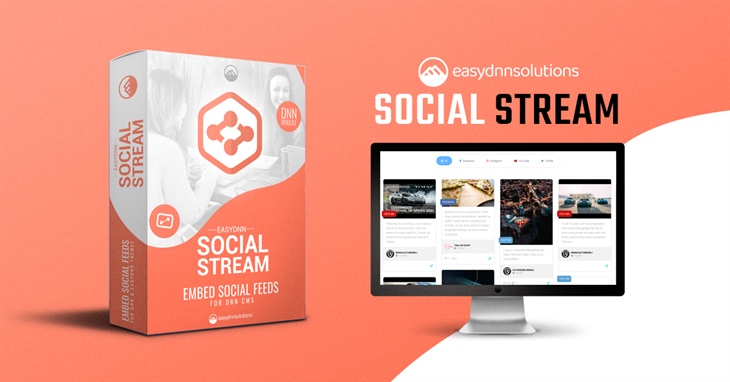 EasyDNN Social Stream - get more followers, likes, and shares