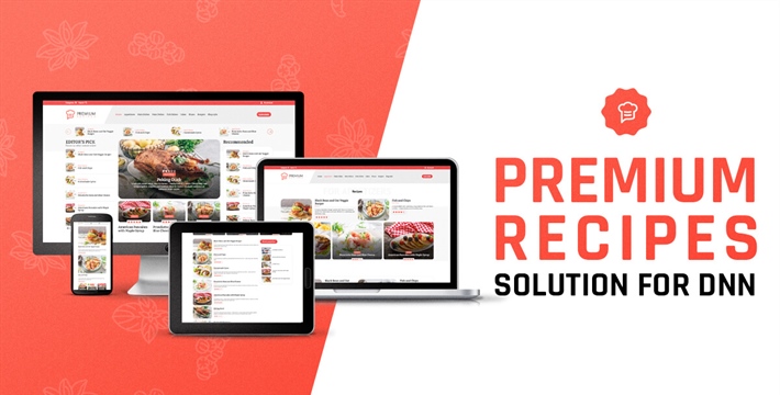 NEW: Introducing the Premium Recipes Website for DNN CMS
