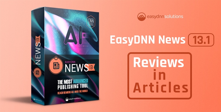News 13.1 – New Feature: Reviews