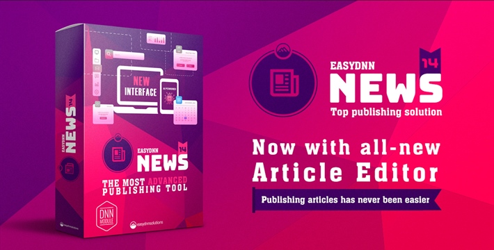 EasyDNN News 14 - All-New Article Editor