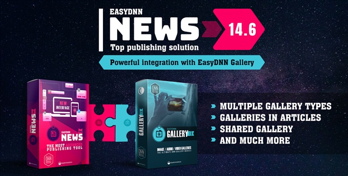 EasyDNN News 14.6 – powerful EasyDNN Gallery integration with a wide range of useful features