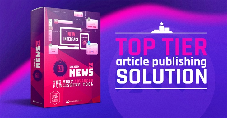 EasyDNN News – One of the Most Powerful Article Publishing Solutions on the Market
