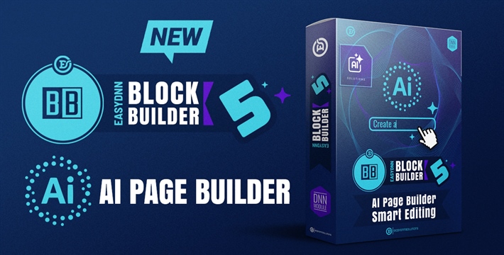 BlockBuilder 5 Brings an AI Page Builder to DNN
