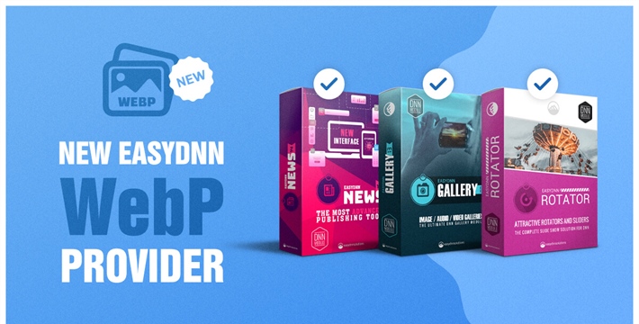 New WebP Support in EasyDNN News, Gallery and Rotator Modules