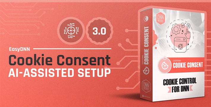 EasyDNN Cookie Consent 3.0: AI-Assisted Cookie Consent Setup, New Themes and Site-Wide Deployment for DNN Websites