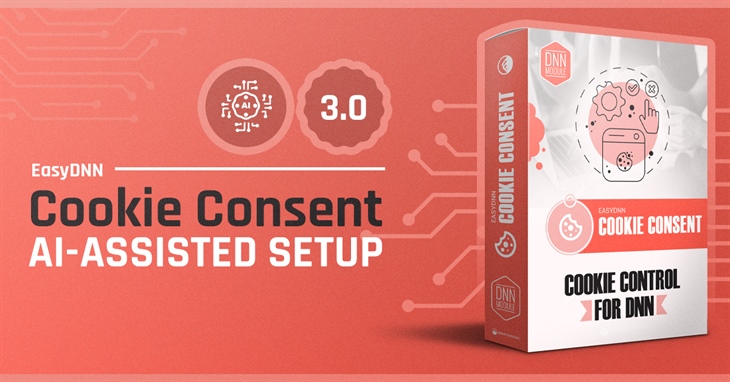 EasyDNN Cookie Consent 3.0: AI-Assisted Cookie Consent Setup, New Themes and Site-Wide Deployment for DNN Websites