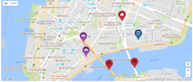 EasyDNN Maps - Google Map with markers