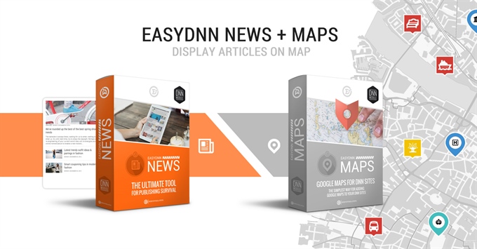 EasyDNN Maps and EasyDNN News