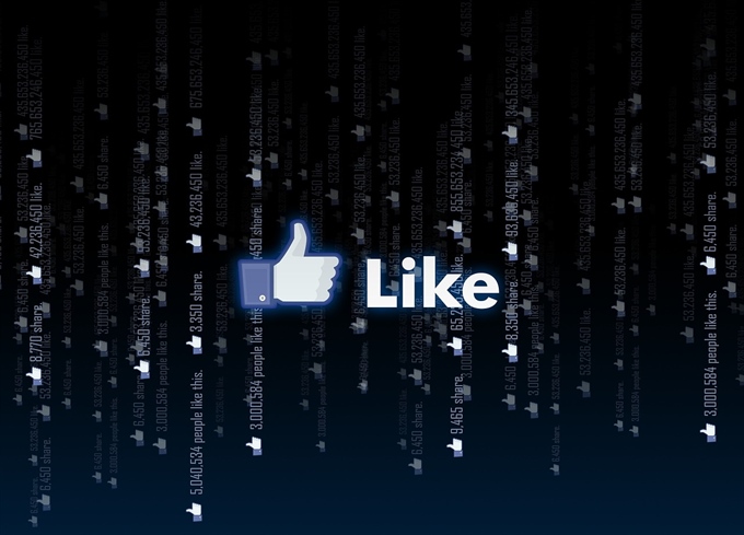 facebook like button