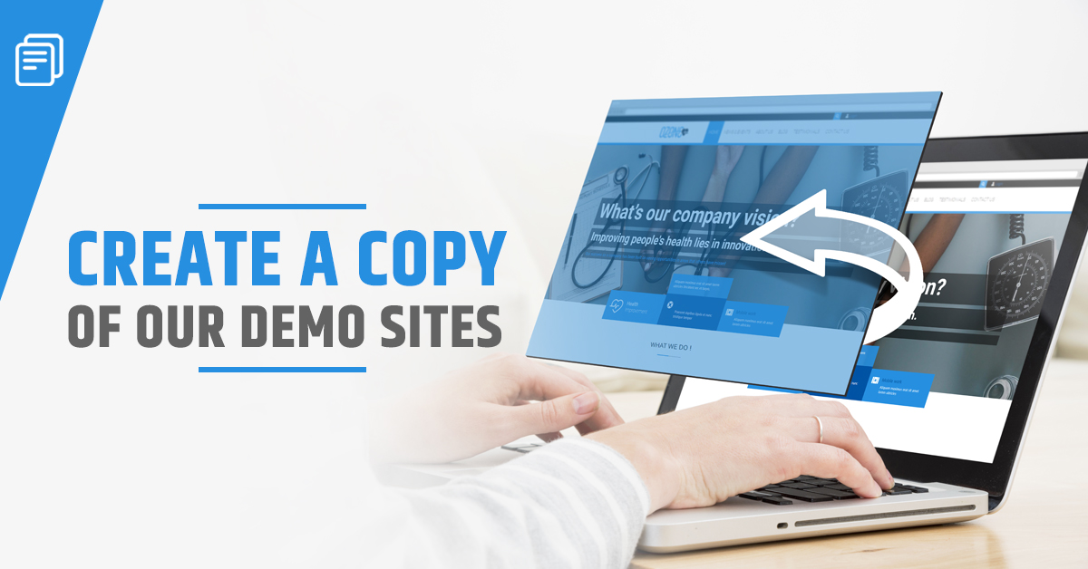 Demo sites. DNN. Company support Portal banner.