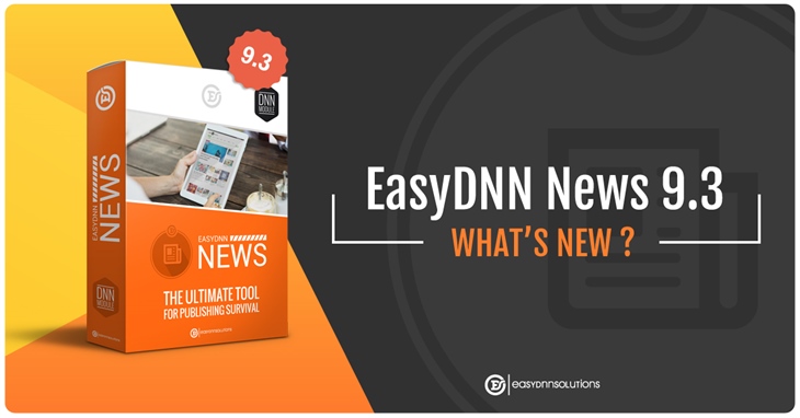 What's new in EasyDNN News 9.3