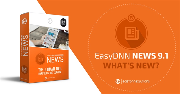 What's new in EasyDNN News 9.1