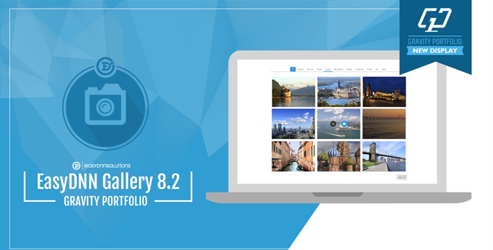 Gravity Portfolio - new gallery display in EasyDNN Gallery 8.2