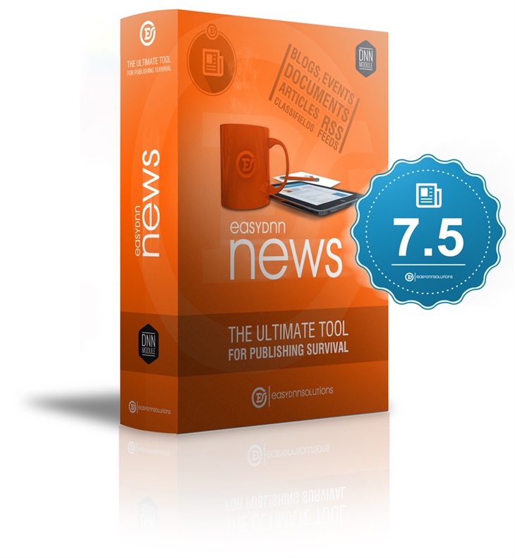 EasyDNNnews 7.5 - new custom fields functionalities