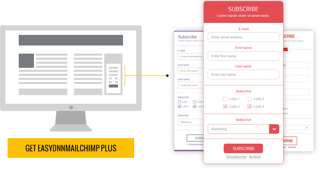BUILD YOUR AUDIENCE WITH EMEDDED AND POP-UP SIGNUP FORMS