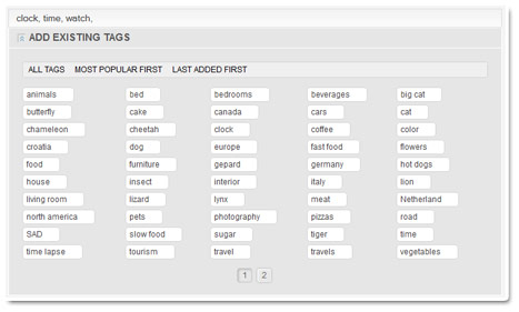 Keywords Tagging